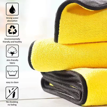 Magic Towel - Das Tuch, das jede Oberfläche blitzblank hinterlässt – ohne Streifen, Flusen oder Kratzer!